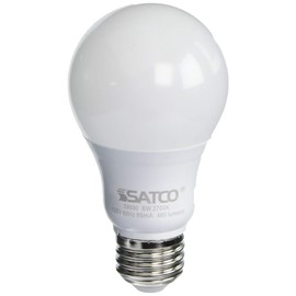 Satco S9590 Type A Light Bulb, Warm White