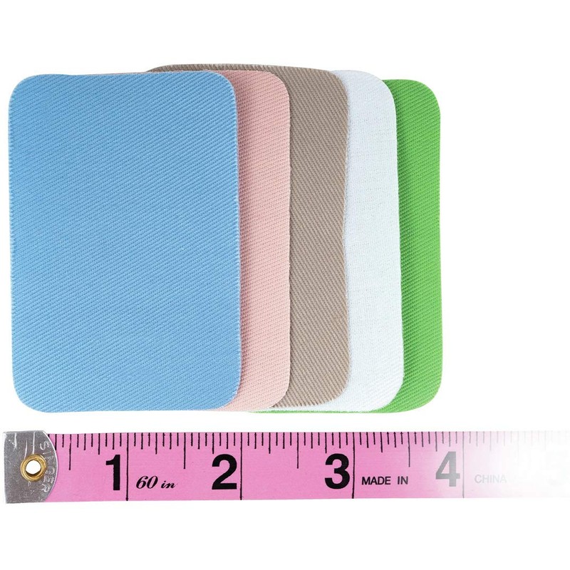 Singer Iron-On Patches 2inX3in 10/Pkg-Light Assortment