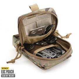 WYNEX Tactical EDC Pouch, Molle Utility Pouches Gadget Organizer Phone Holder Waist Pack IFAK Bag Smartphone Pouch Tool Holster Pocket Gadget Waist Pack Canada Patch Included