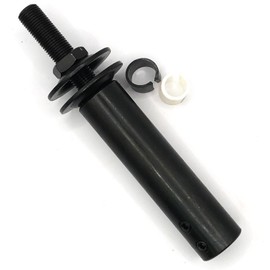 6-1/4” Long Shaft Arbor Extension fits 5/8" LEFT side shaft Motor Arbor Threaded Shaft Adapter for Buffing Grinding Wheels/For Bench Grinder Qty 1