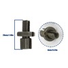 OTOTEC 4 x M8 Motorcycle Cable Adjustment Screws 8x28mm Front