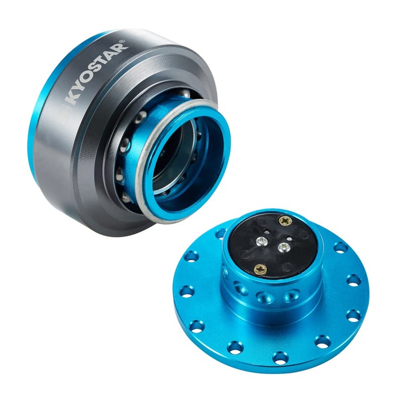 Kyostar Steering Wheel Quick Release Aluminum Hub Adapter Boss Kit,