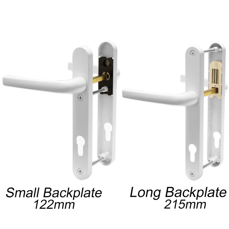 UPVC Door Handle Avocet Pioneer Sprung 92mm PZ Double Glazing