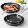 Tramontina 3-Pack Fry Pans with Nonstick Interior, Charcoal
