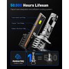 NOVSIGHT H11 Bulbs 48000LM 600% Brightness H8/H9 1:1 Mini Size