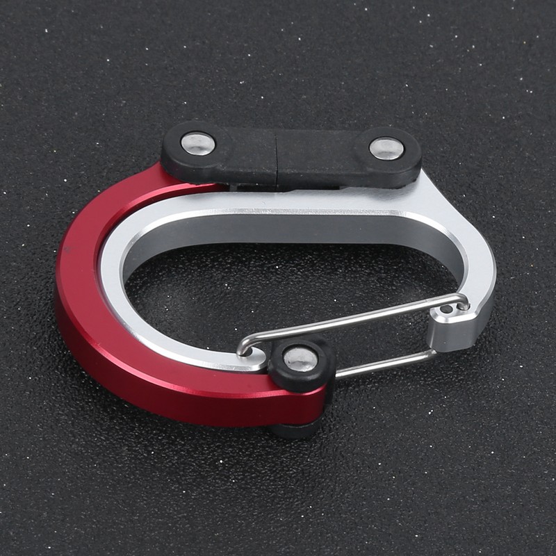 Aluminum Carabiner MultiFunction Outdoor Travelling Quick Hanging External Buckle 2