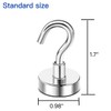 GCGWEQS Magnetic Hooks, 30lbs Magnet Hook Cruise Cabin Ship Essentials