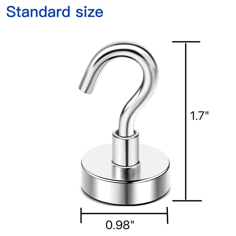 GCGWEQS Magnetic Hooks, 30lbs Magnet Hook Cruise Cabin Ship Essentials