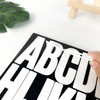Numbers Stickers Large Alphabet Stickers Numbers Number Stickers Letters Stickers