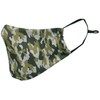 styleBREAKER Unisex Fabric Mask with Camouflage Camouflage Pattern, Double Layer,