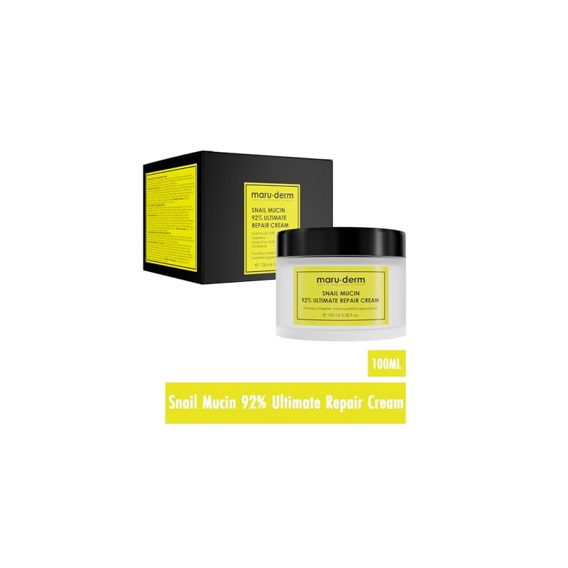 Ultime Repair Cream with Snail Mucin 92% - Moisture and