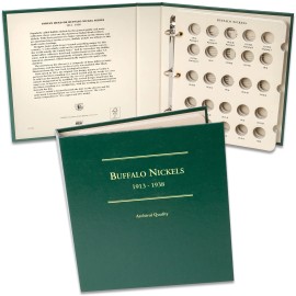 Littleton Coin Company 1913-1938 Buffalo Nickel Album Coin Storage