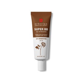 Erborian Super BB Cream with Ginseng - Full coverage BB cream for acne prone skin - Chocolat 40ML