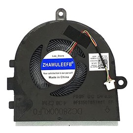 Ventilador de refrigeración de CPU de repuesto para portátil Dell Inspiron 3480 3481 5493, Latitude 3490 E3490 Series P/N: 0WYGK2 WYGK2 FK5F DFS1507057R0T DC28000KLF0 DC5V 0.5A