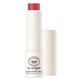 Sovegan Sal Butter Melting Lip Balm, 04 CLEAR PIG, 3.8g, 1 piece / 쏘비건 살버터 멜팅 립밤, 04 CLEAR PIG 클리어피그, 3.8g, 1개