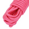 QUARKZMAN Polypropylen-Seilgeflecht 10M/33ft 3/8" Pink für den Innen- und Außenbereich