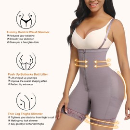 Lover-Beauty Fajas Colombinas Tummy Control Shapewear for Women Butt Liting Shapewear BBL Faja Shorts Butt Lifter BN1 3XL