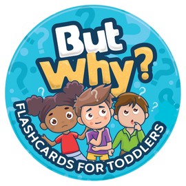 Pidoko Kids | But Why Flash Cards for Toddlers 2+ Years | Learn to Talk | 50 Double Sided Educational and Learning Flashcards | Preschool Learning Activities