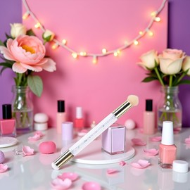 Nagel Stamping Platte Set Silikon Schwamm Pinsel Blume Politur Transfer Schablonen Geometrie Vorlage Doppelseitiger Kopf Stamper Polieren Zeichnen Stift DIY Nail Art Werkzeug Zubehör