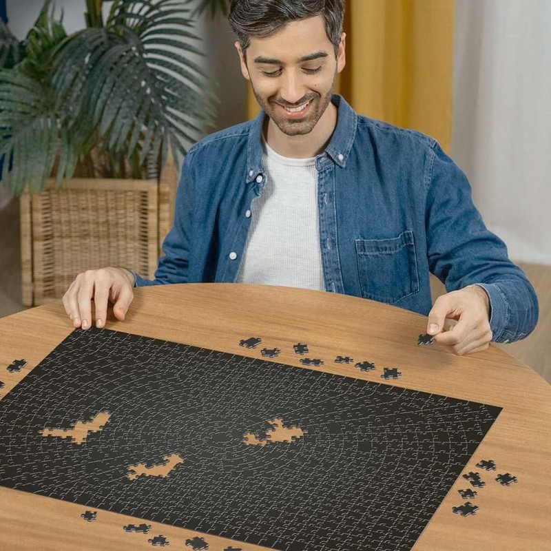 Ravensburger - Krypt Black - 736 Piece Jigsaw Puzzle -