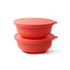 Tupperware Aloha 1L Salmon (2) Serving Bowl Salad Bowl