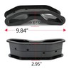 ECOTRIC Seat Belt Harness Pass Through Bezel Insert Compatible with