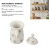 Canister with Attitude Decorative Cute Funny Food Storage Jar with