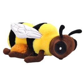 Wild Republic Ecokins, Bee, Stuffed Animal, 12 inches, Gift for Kids, Plush Toy, Made from Spun Recycled Water Bottles, Eco Friendly, Child’s Room Décor