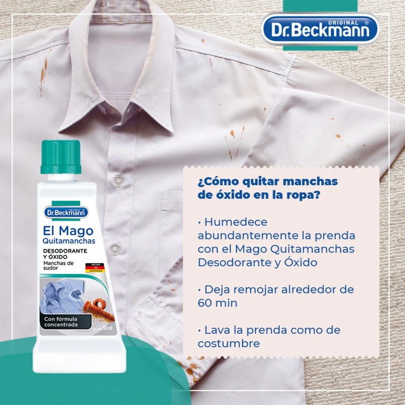 Mago Quitamanchas #5 Desodorante Y Óxido Dr. Beckmann
