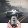 T-carbon Real Glass Fiber Key fob Cover Compatible with Chrysler