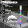 AddSafety 3FT Nav Lights for Boat, Plug-in Base Chasing Color
