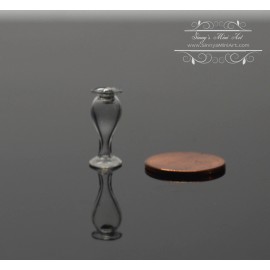 SMA 1:12 Dollhouse Miniature Glass Jar on Pedestal BD HB302