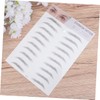 Ipetboom Artificial Eyebrow 2pcs 3d Eyebrow Stickers Template Make up