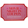 Valentines Movie Night At Home Date Night Set, customisable movie