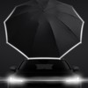 Automatic Umbrella Reflective Safety Strip Ring Buckle Umbrella Windproof Portable