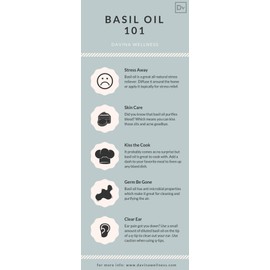 Basil Pure Essential Oil 10ml by Davina