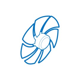 MIDEA 11002015012128 Brushless DC Motor 1/2" Size Electric Motor