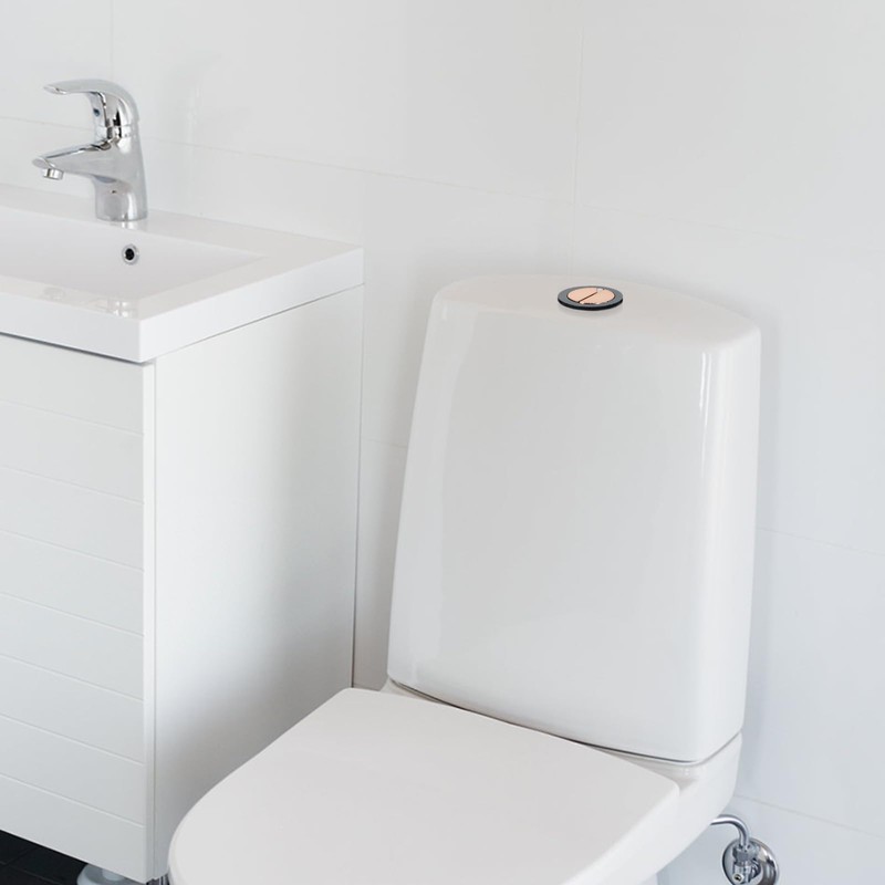 OATIPHO Toilet Push Buttons, Dual Push Flushing Button, 48mm Dual