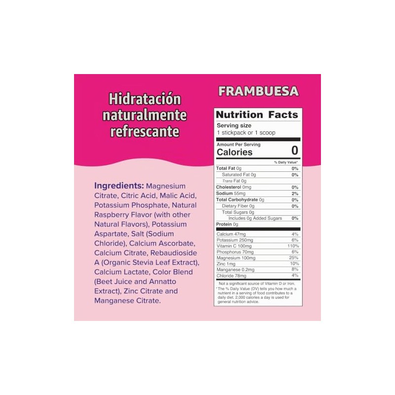 Ultima Replenisher, Raspberry, 90-Serving, 10.2 Ounce