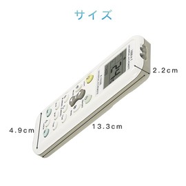 Samcos Universal Air Conditioner Remote Control, Set of 2, Universal Multi-Remote Control for Air Conditioners, Compatible with 1,000 Types of All Companies, Auto Search Function, LED Light Function, Easy Setup