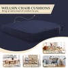 Wellsin Chair Cushions for Dining Chairs 4 Pack - Kitchen