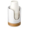 Viosuniu Ceramic Bathroom Cups Dispenser - 3 oz Disposable Paper