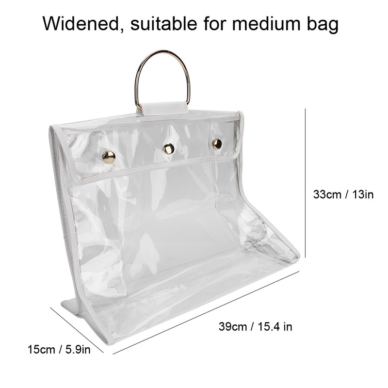 Transparent Waterproof Dustproof Bag Portable Moisture Proof Wardrobe OrganizerC Type