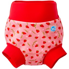 Splash About Happy Nappy Swim Nappy, Strawberry Field, 12-24 Months