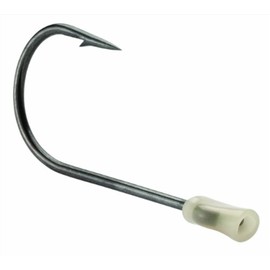 VMC, Trailer Hooks, #1/0 Hook Size, Black/Nickel, Package of 6