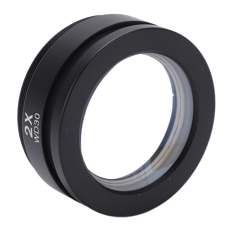 WD30 2X Wide Angle Magnifying Objective Lens Microscope Auxiliary Lens