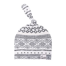 Baby Beanie Hat Top Knot Stretchy Soft"Westyn" by Copper Pearl