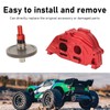 RC Gearbox Cover Aluminum Alloy Transmission Box Housing with Gear