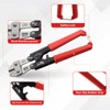 HOUSERAN Bolt Cutter 8 inch CR-V, Mini Bolt Cutter Heavy