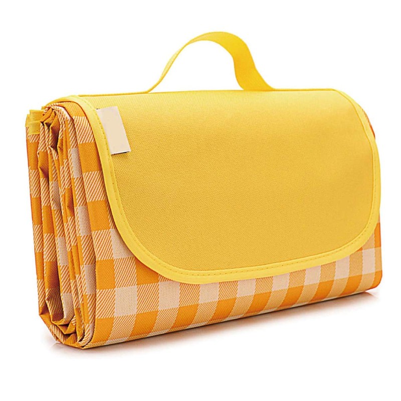 XJDOR Leisure Sheet Thick, Yellow, 78.7 x 78.7 inches (200